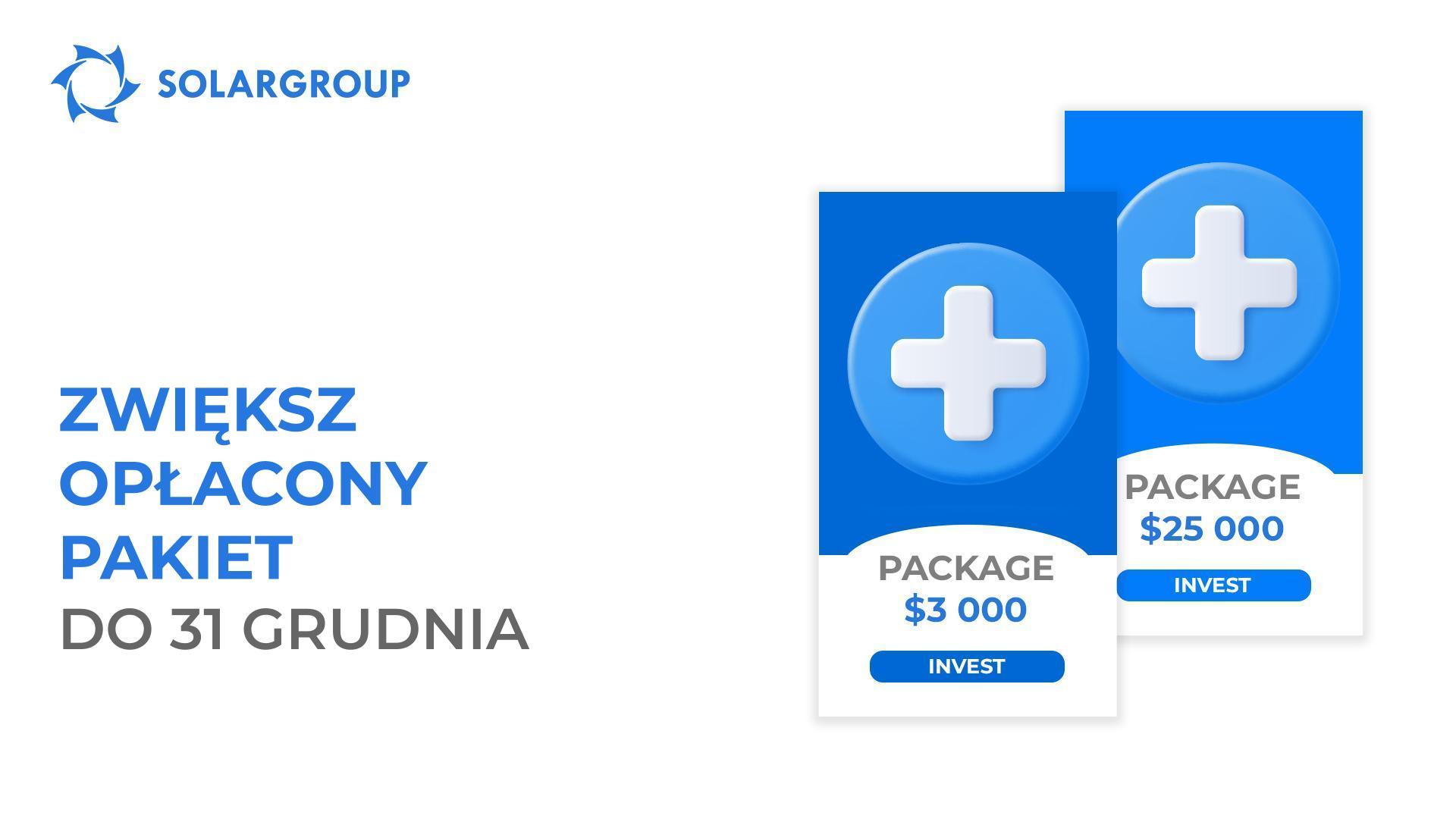 Zwiększ swój opłacony pakiet inwestycyjny do 31 grudnia