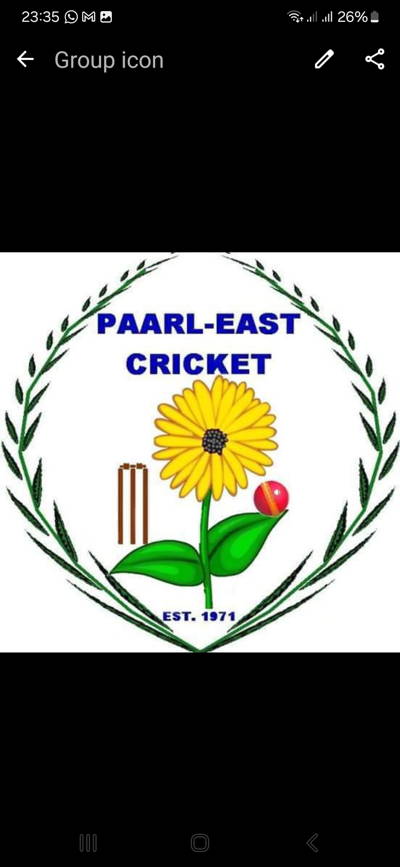 Paarl East Cricket Club Cricket Club Logo