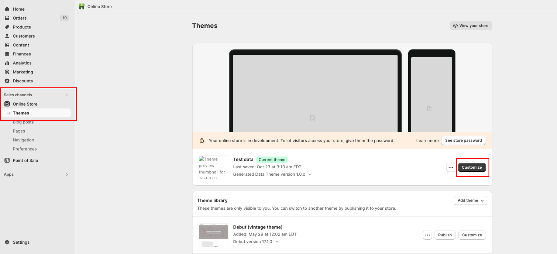Shopify Editor