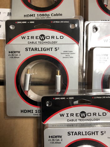 Wireworld Starlight 5.2 HDMI 1 meter Brand new!!!! 10 a...