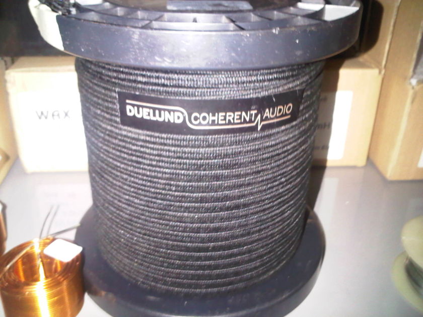 Duelund Coherent Audio 1.0/2.0 V2 pure silver silk/oil wire per metre