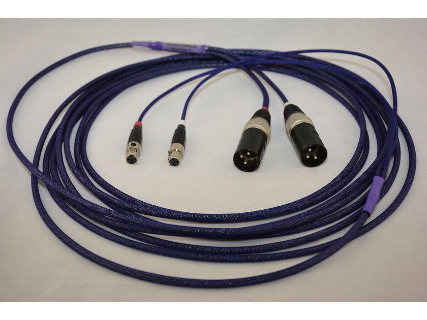Revelation Audio Labs CryoSilver Reference headphone cable for all makes and models, Audeze, HiFiMan, AKG, Sennheiser