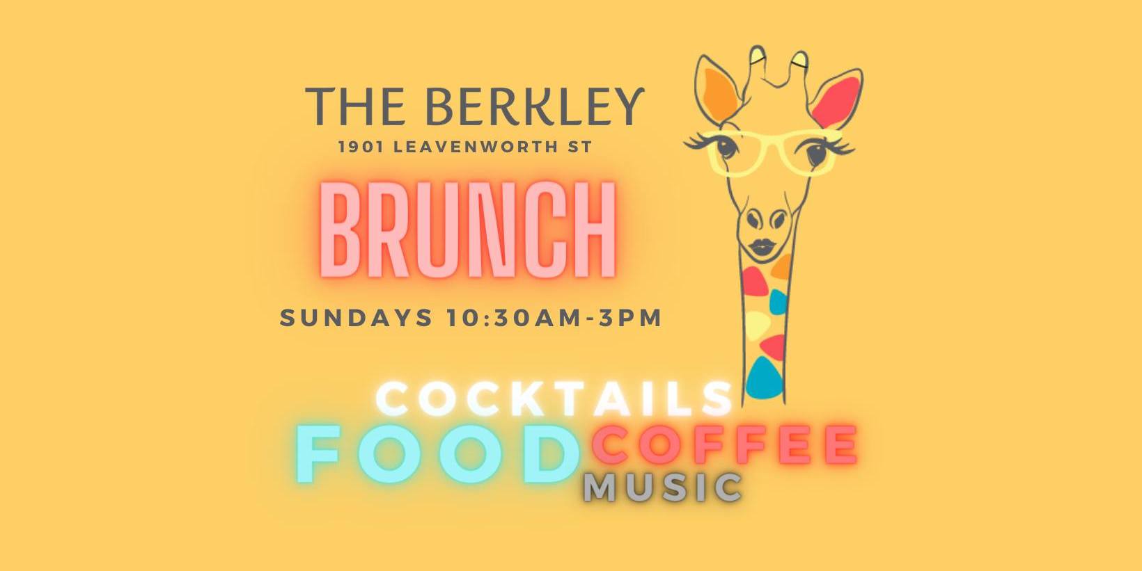 Brunch at The Berkley * Sunday Funday promotional image