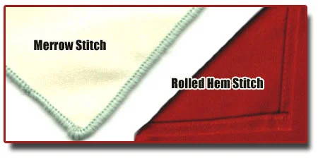 merrow stitch and rolled hem stitch comparison