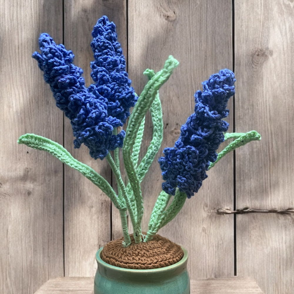 Haakpatroon - Blauwe Druif
