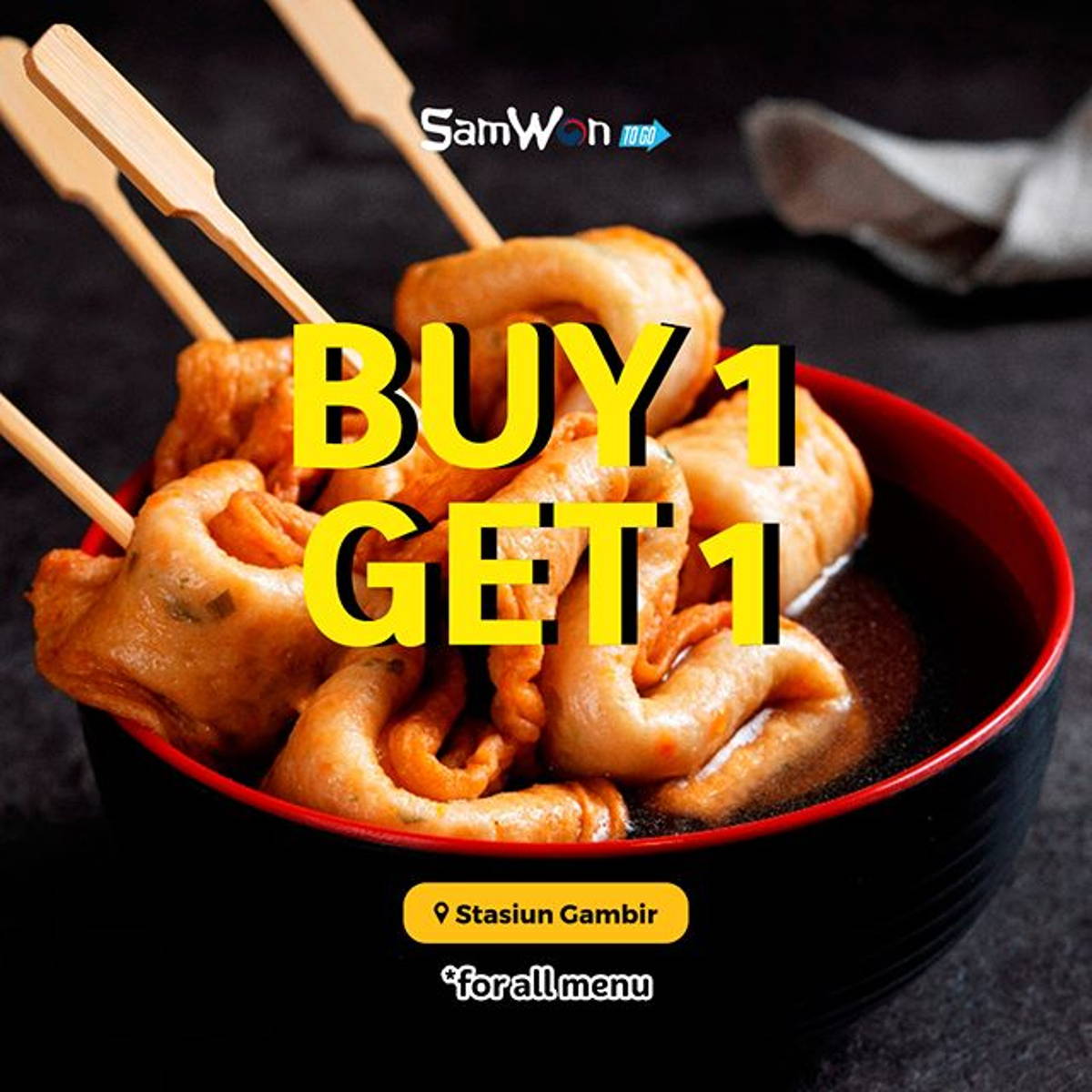 Katalog Promo: SamWon To Go: Promo BUY 1 GET 1 FREE - 1