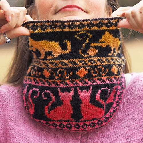 Cowl's Meow Reversible Neckwarmer