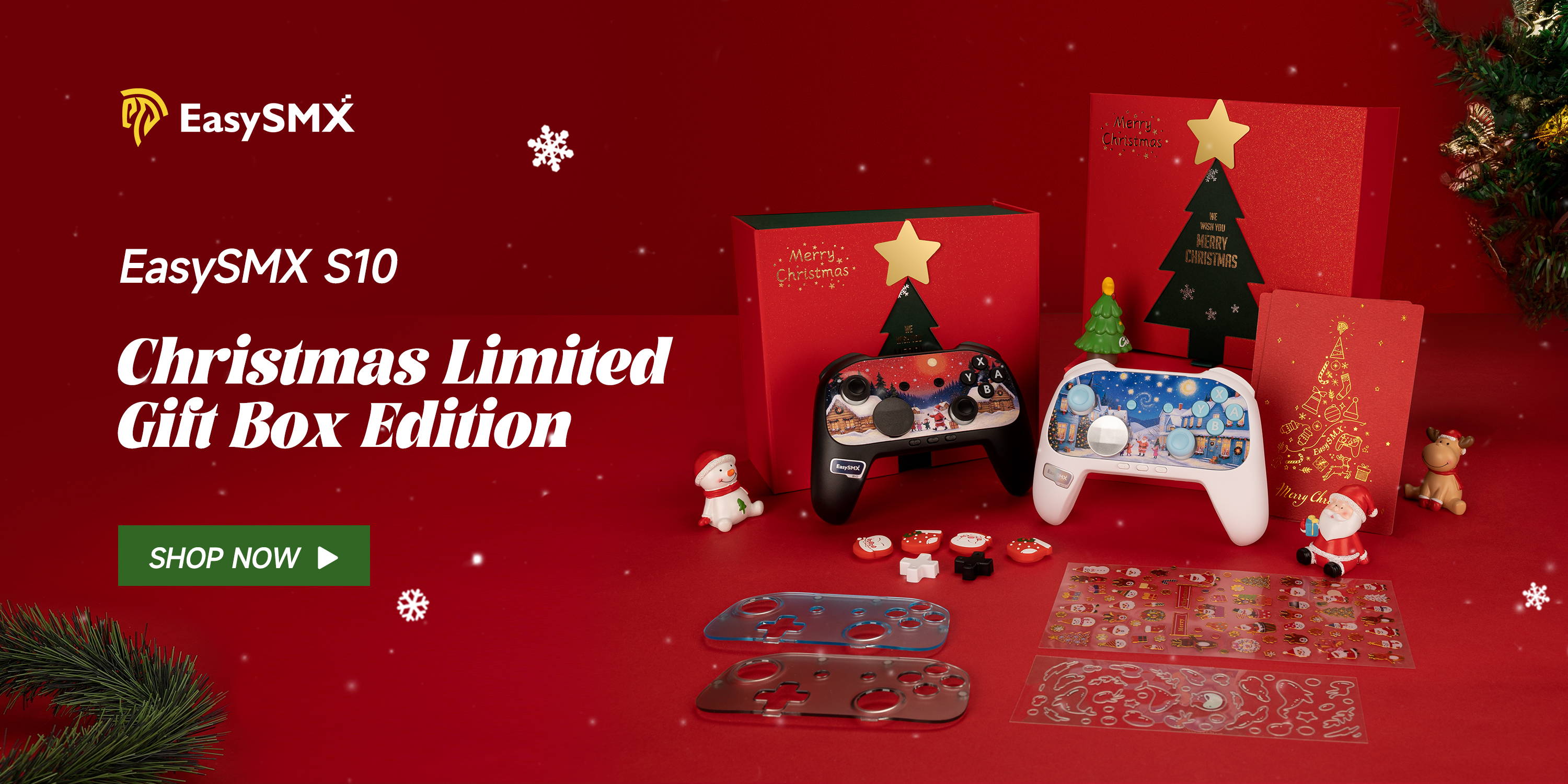EasySMX S10 Christmas Limited Gift Box Edition for Switch 2 Gamers