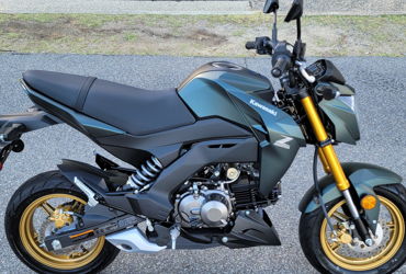 2025 KAWASAKI Z125 PRO motorcycle for rent near CARY, NC