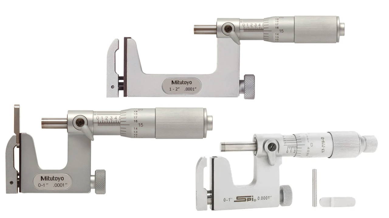 Standard UNI Micrometers at GreatGages.com