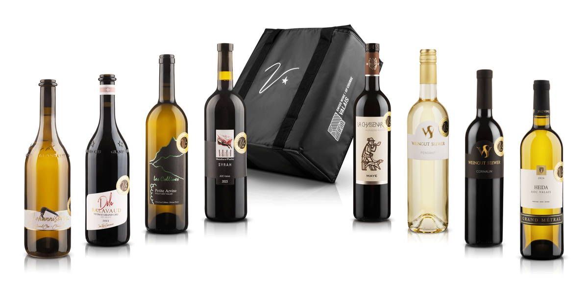 Collection des vins étoilés du Valais 2025