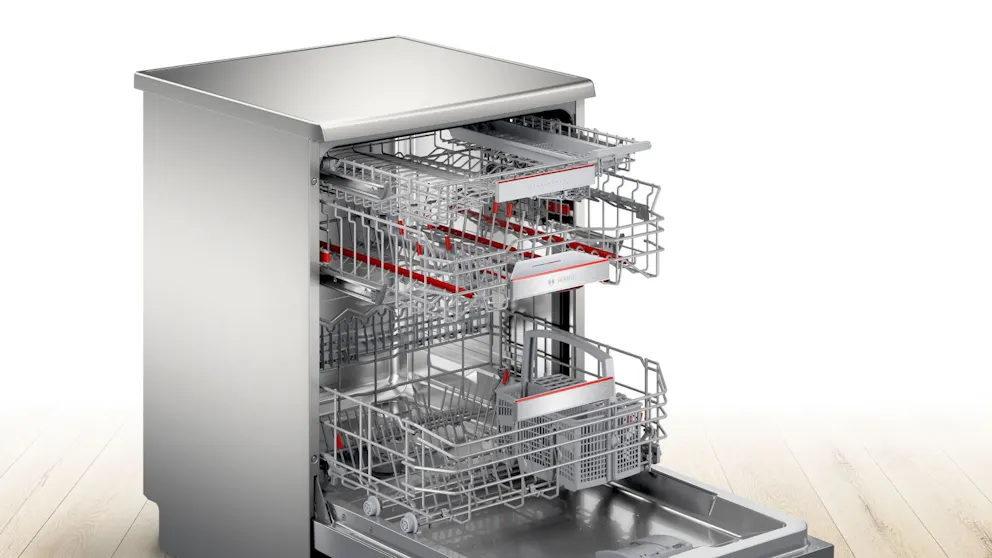 Bosch 60cm Series 8 Freestanding Dishwasher with Home Connect - Stainless Steel - Image 5