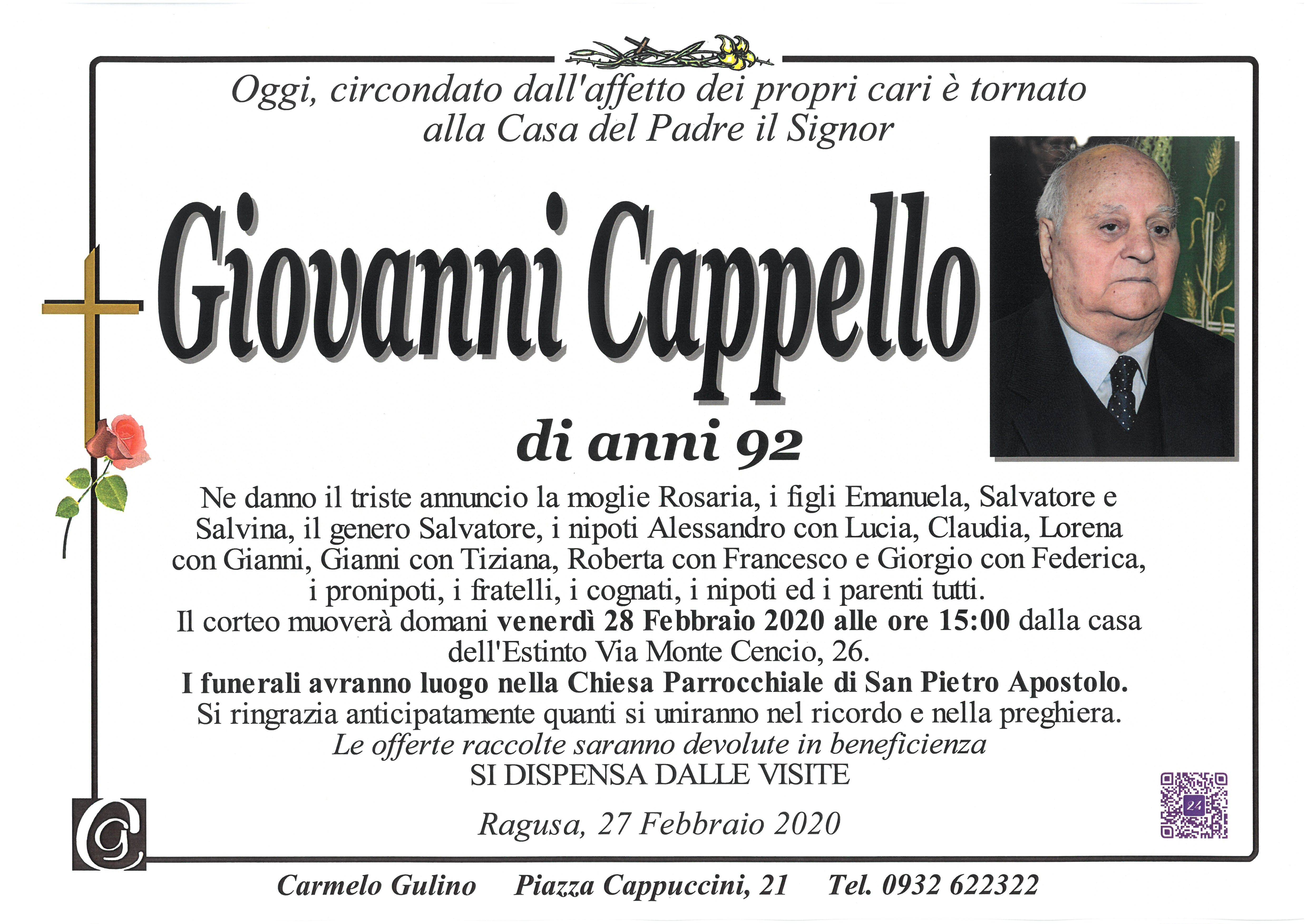 Giovanni Cappello