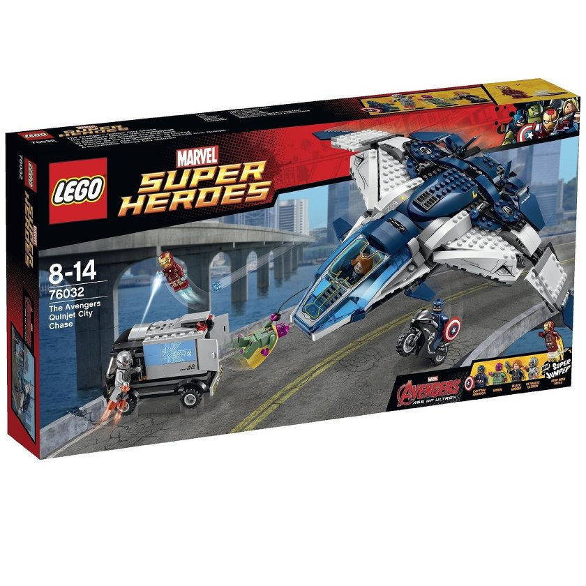 LEGO THE AVENGERS QUINJET CITY CHASE