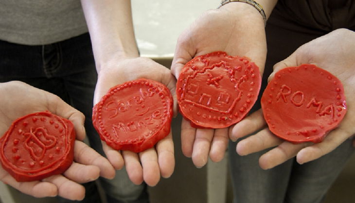 lvr archäologischer park xanten münzen gießen