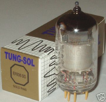 Tung Sol EF806SG/EF86 Gold Pin tube, brand new in boxes !