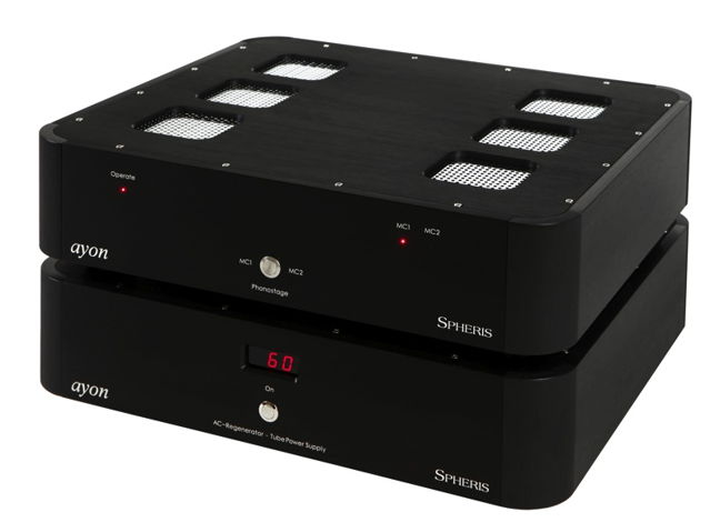 AYON AUDIO SPHERIS PHONO TUBE BEST OF SHOW! 8 YEARS!