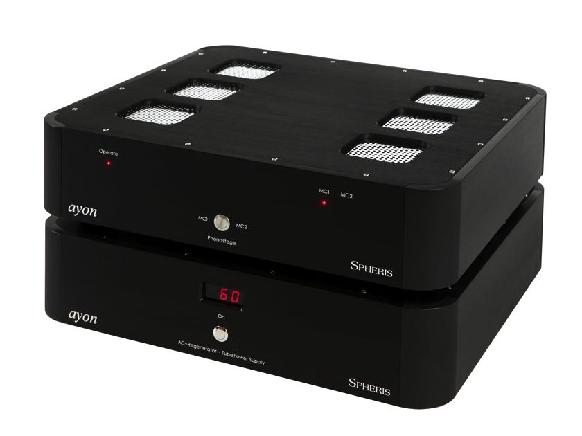 AYON AUDIO SPHERIS PHONO TUBE BEST OF SHOW! 8 YEARS!
