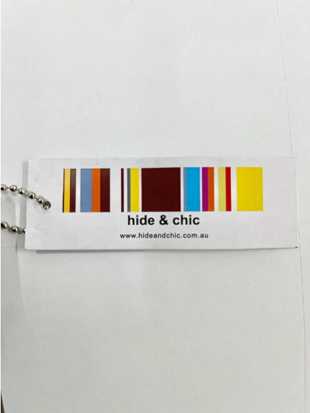 Quality Full Grain Cow Hide Leather Key case. Style: 11050 Hide & Chic - Image 5