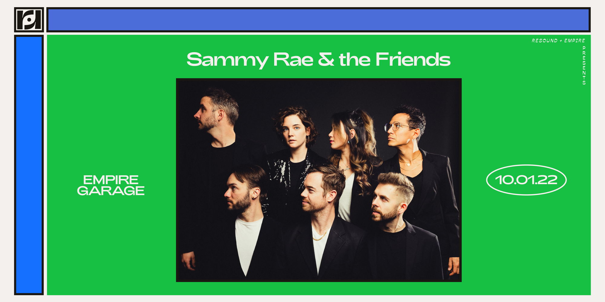 Empire & Resound Presents: Sammy Rae & the Friends at Empire Garage - 10/1 promotional image