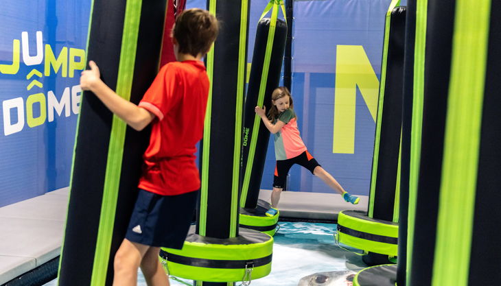 ninja warrior parcours