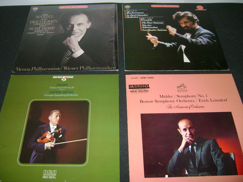 24 Classical Lps  EMI, Erato, Philips, Dg, Bis See Photos