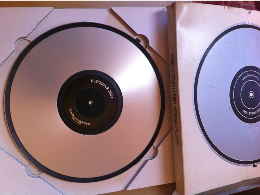 Audio-Technica AT-666 AT-661 Disc Stabilizer Vacuum Platter