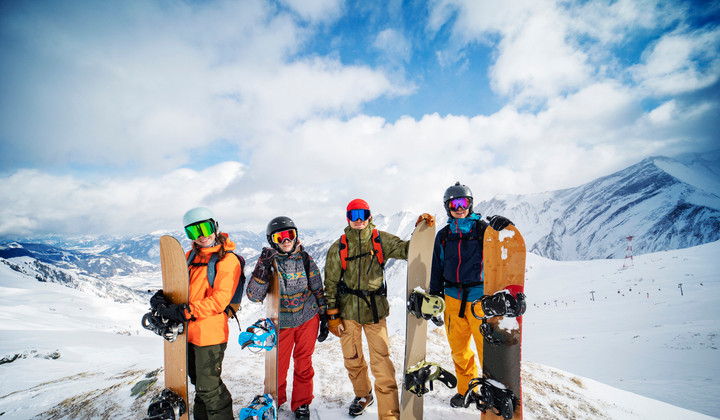 Produktname: Privatlehrer / für 3 bis 5 Snowboarder