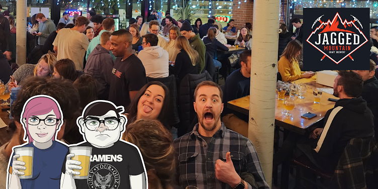 Geeks Who Drink Trivia Night at Jagged Mountain Craft Brewery promotional image