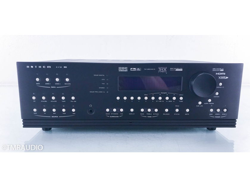 Anthem AVM 50 7.1 Channel Home Theater Processor Preamplifier; Remote (15152)