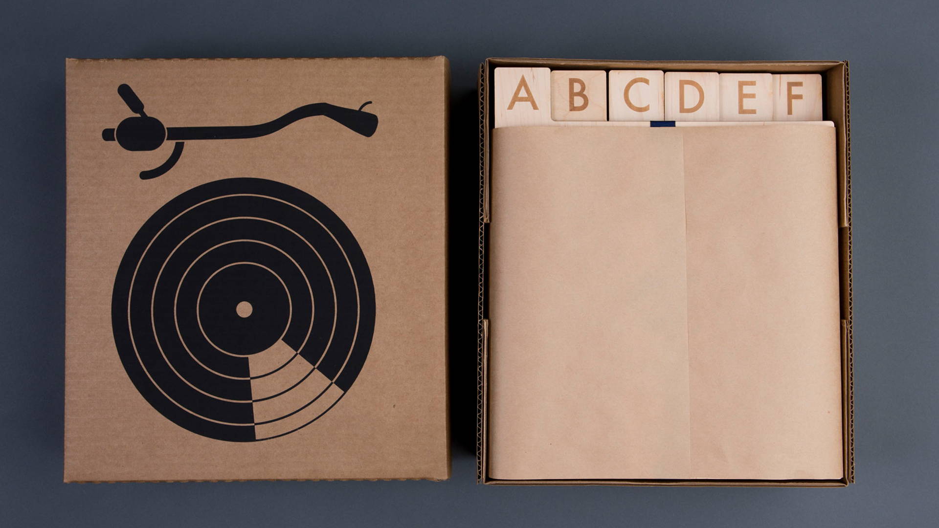 Featured image for Laser Cut A-Z Record Dividers