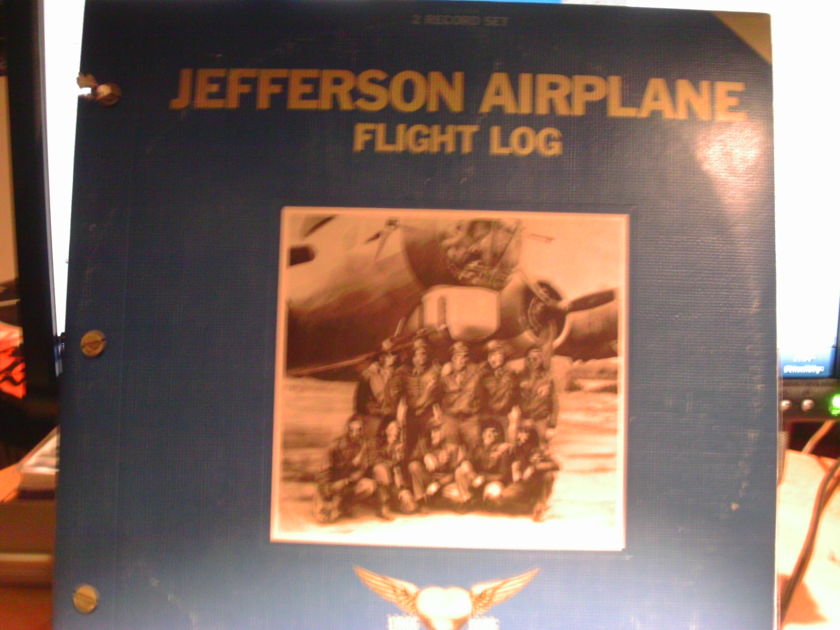 JEFFERSON AIRPLANE - FLIGHT LOG 66 - 76 2 LP BEST OF
