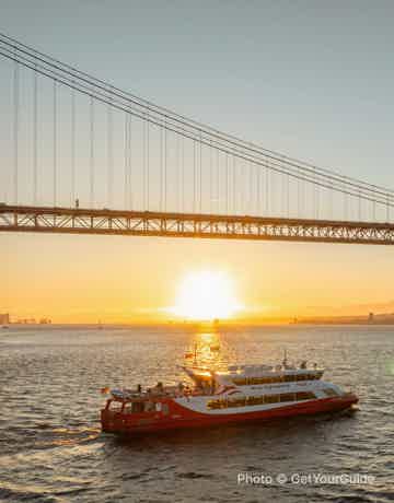 Soak in a sunset on the Tagus River