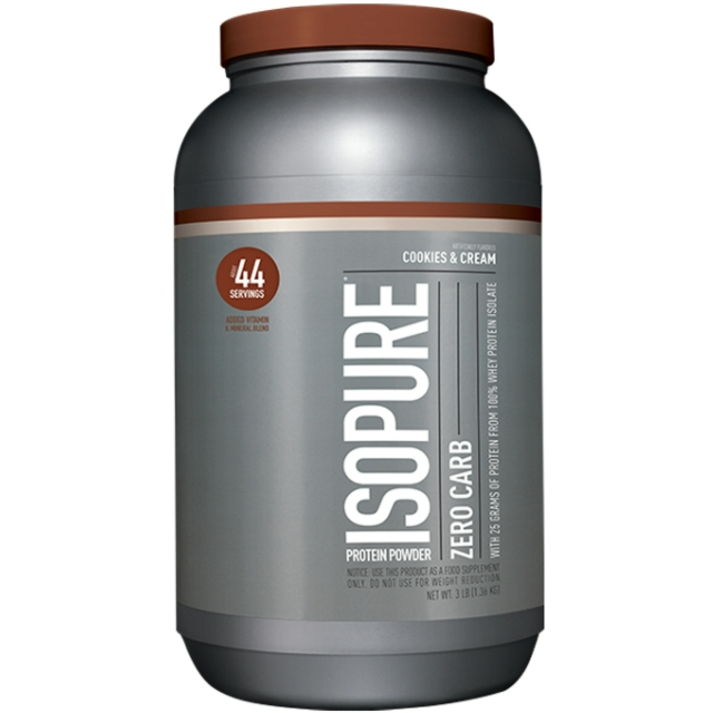 Isopure Whey Protein Isolate with Vitamins and Minerals