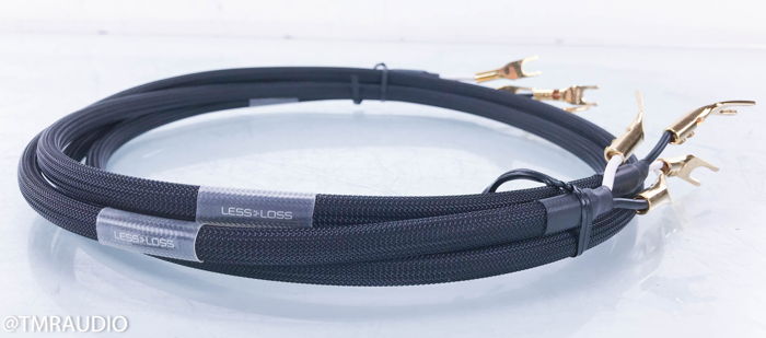 LessLoss LesslLss Homage to Time Speaker Cables; 1.5m P...