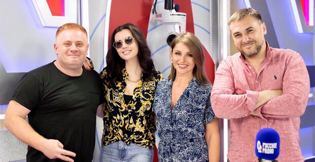 Маша Вебер стала гостьей утреннего шоу «Русские Перцы» на «Русском Радио» - Новости радио OnAir.ru