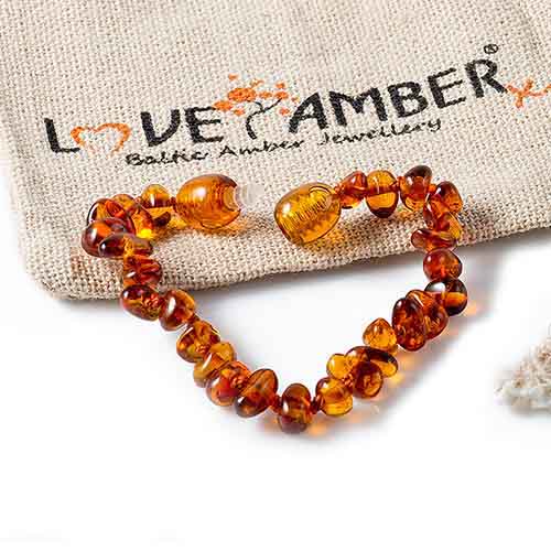 Baltic Amber Childs Anklets