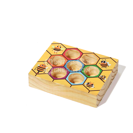 Montessori Bee Box for 2-year-olds and toddlers — image 1 of 4