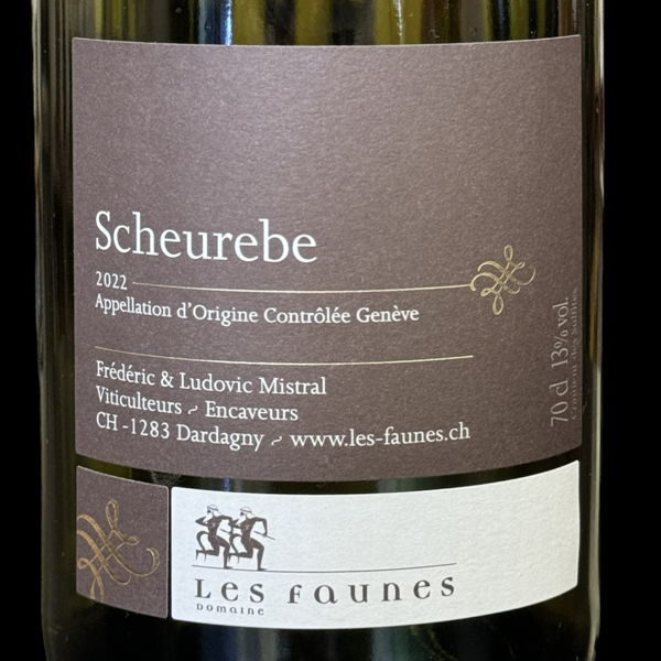 Scheurebe Domaine des Faunes