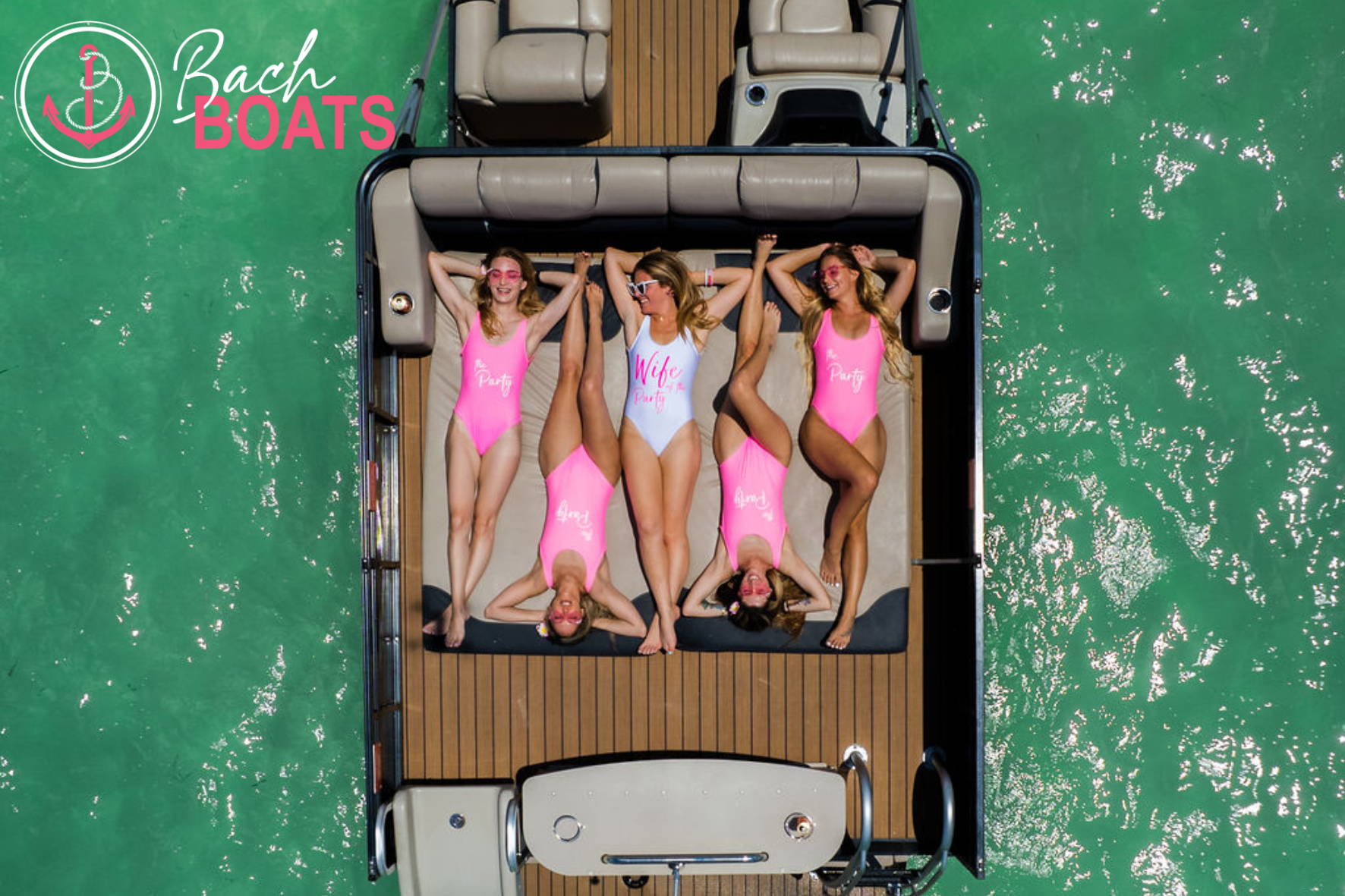 Sally Boat Parties, Destin Florida, Pink Bachelorette Boat