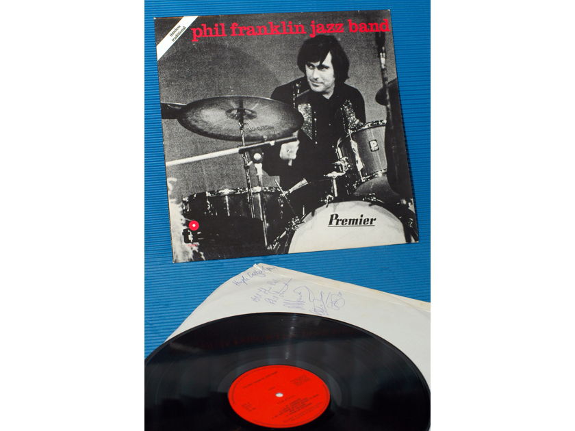 THE PHIL FRANKLIN JAZZ BAND -  - "Timeless/Traditional" -  Timeless 1977 Signed