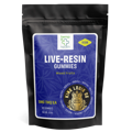 Live resin delta 9 gummies with indica terpenes for relaxation and sleep