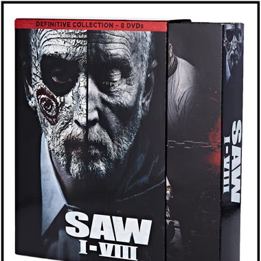 DVD Film SAW I-VIII 1-8 Definitive Collection 