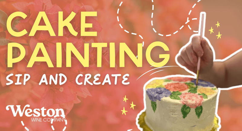 Sip & Create : Cake Painting