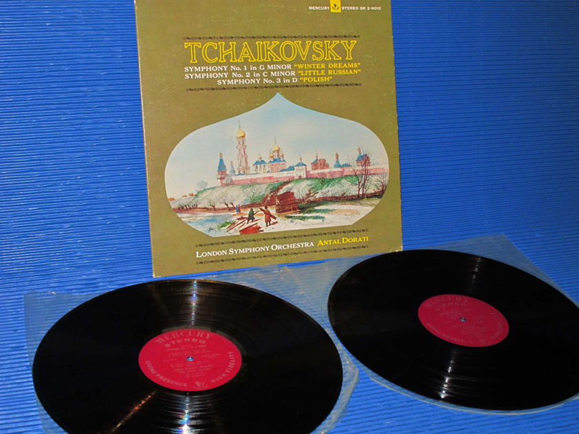 TCHAIKOVSKY / Dorati  - "Symphony 1, 2 & 3" - Mercury Living Presence 1960's