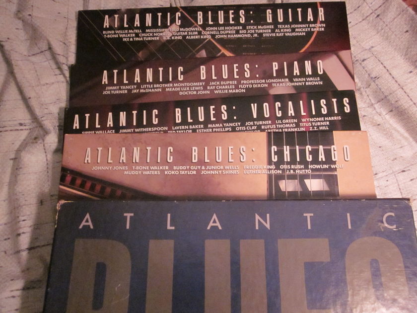 ATLANTIC BLUES - 8 LP gatefold edition box set a1-81713