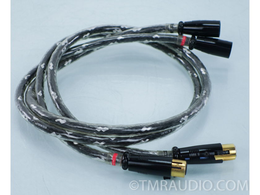 WireWorld Eclipse III XLR Cables;  1m Pair Interconnects (8204)