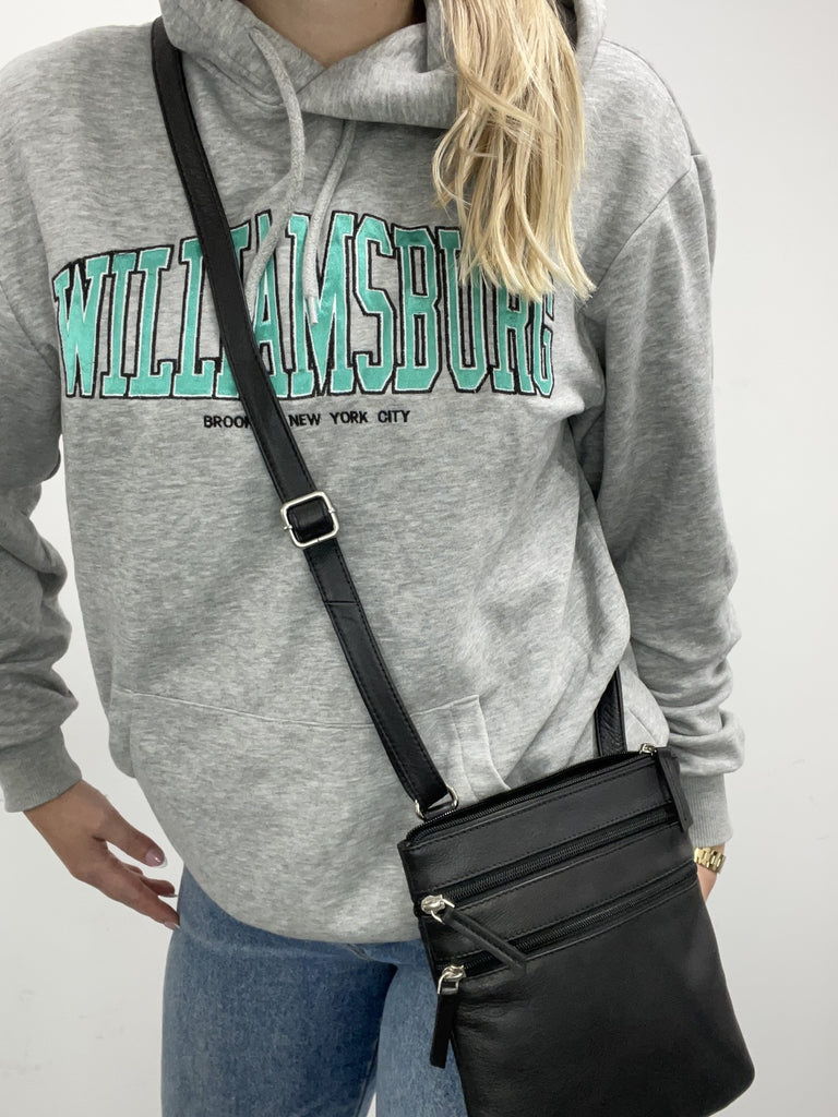 Quality Full Grain Leather Handbag Style 61021 - Image 2