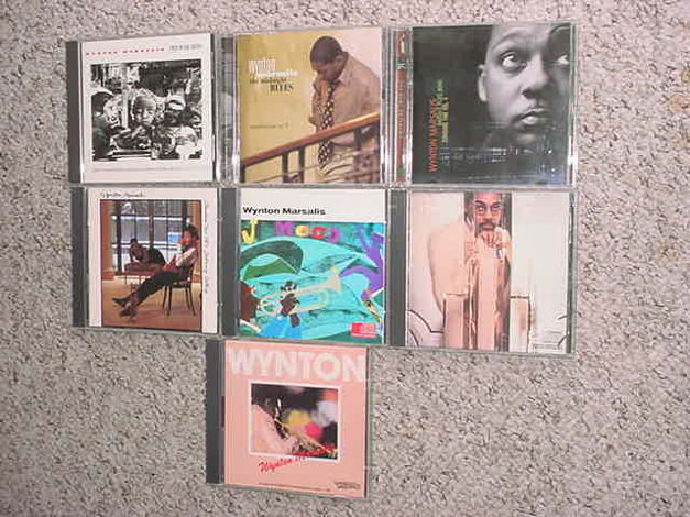 Wynton Marsalis cd lot of 7 cd's - think of one j mood ...