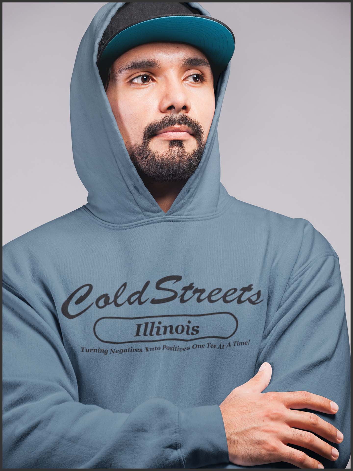 Cold Streets Illinois Hoodies